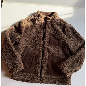 ONIA Sherpa Jumbo Brown Corduroy Jacket – Men's Large